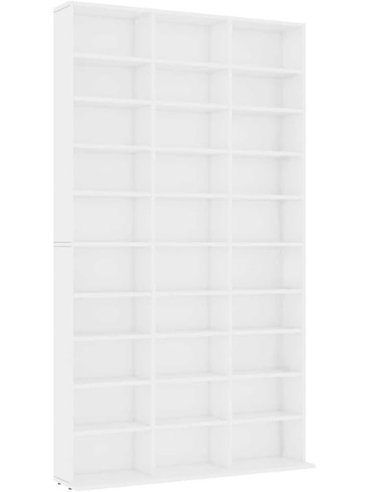 Estanteria para CD con puertas y amplio espacio organizador para salon hogar u