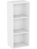 Estanteria de madera con tres niveles diseno moderno para oficina salon o