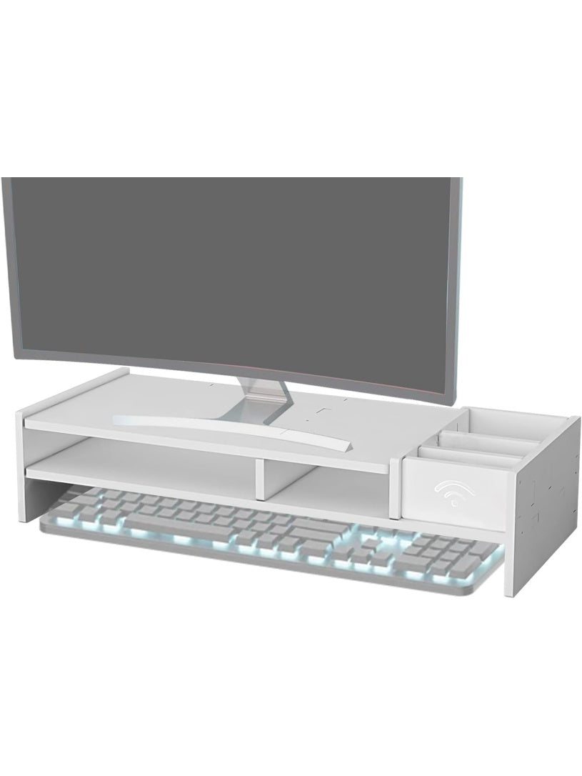 Soporte de escritorio ajustable para monitor de ordenador con diseno