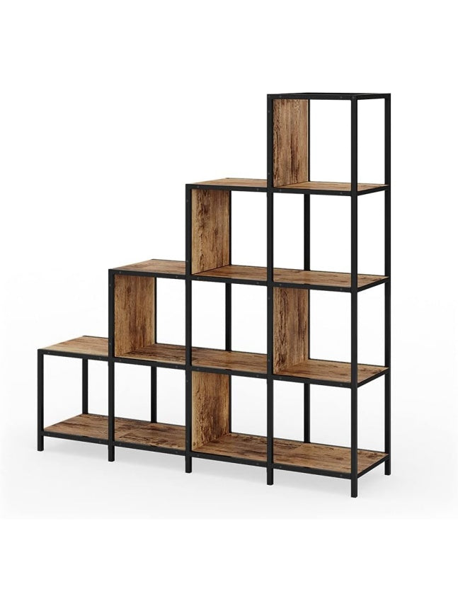 Separador de ambientes de madera con diseno modular para dividir espacios